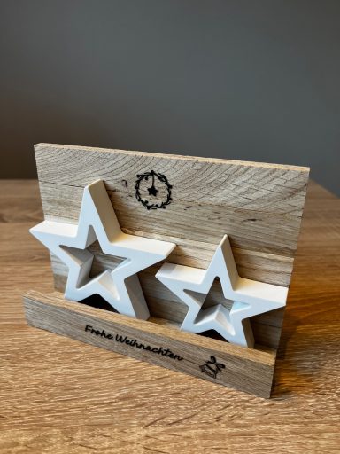 Tafel 2x Stern